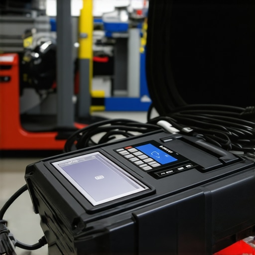 Advanced Transmission Diagnostics Equipment Modern diagnostic tools used for precise vehicle transmission diagnostics.