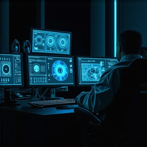 High-tech automotive diagnostic tools displaying data analysis