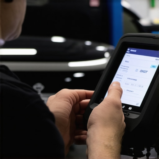 Advanced Vehicle Diagnostic Tool Diagnostic scanner checking transmission system data