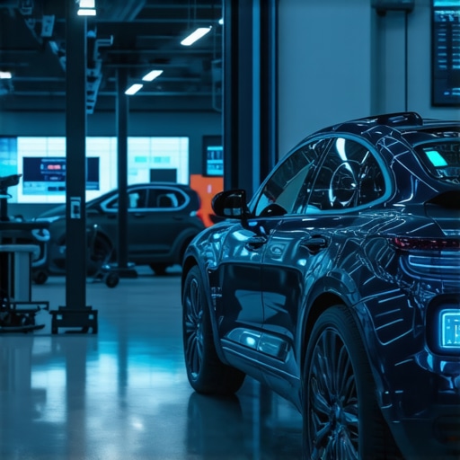 Next-Gen Vehicle Diagnostics with AR and AI Technician using augmented reality glasses for vehicle diagnostics