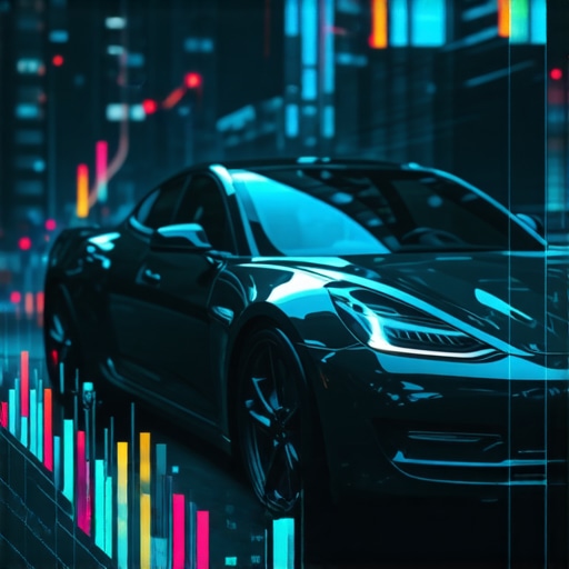 Modern automotive diagnostic system displaying real-time data analysis