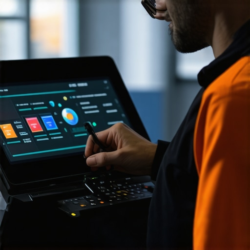 Automotive diagnostic tools displaying cloud-based and AI diagnostic interfaces