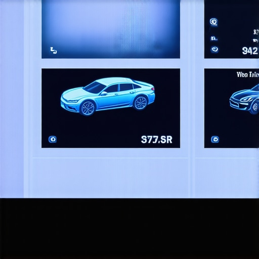 Modern automotive diagnostic software analyzing transmission data