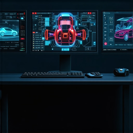 Advanced diagnostic system analyzing vehicle data with AI technology