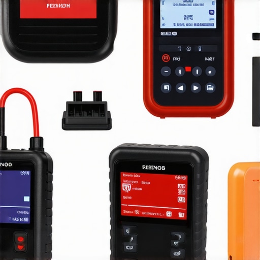 Modern auto diagnostic tools with electronic interfaces