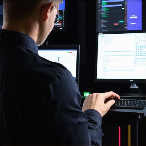 Decrypting Transmission Protocols Technician working on transmission control module with specialized tools