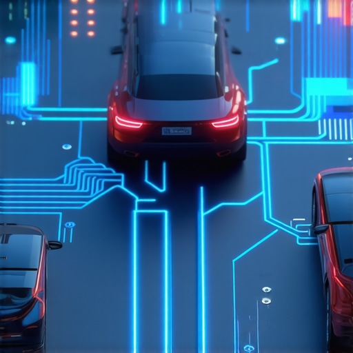 Sensors attached to a vehicle transmission system with data graphs in the background.