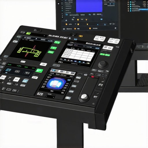 Advanced Automotive Diagnosis Diagnostic tools inspecting vehicle transmission with modern electronic equipment