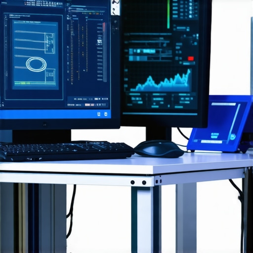 A technician using a modern diagnostic scanner to analyze vehicle transmission sensor data.