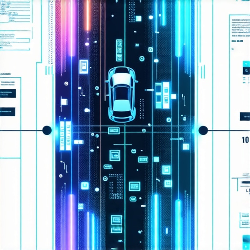 Advanced Vehicle Diagnostic Systems in 2026 A sleek car dashboard displaying complex data analytics and sensor graphs for vehicle diagnosis