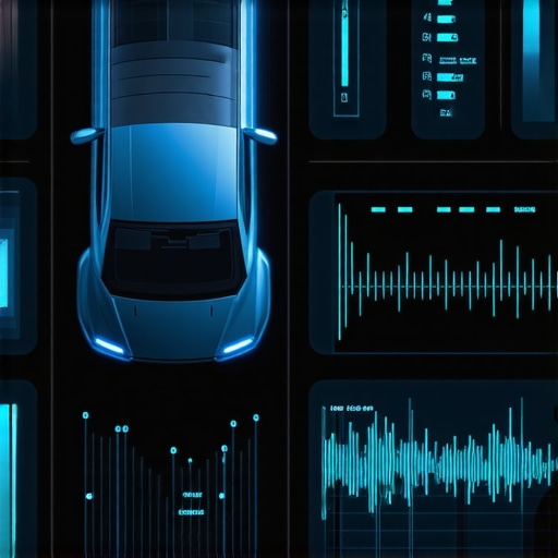 Screenshot of AI software analyzing vehicle transmission sensors.