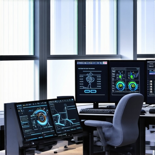 Diagnostic workstation showing digital twin and data analysis for CVT troubleshooting