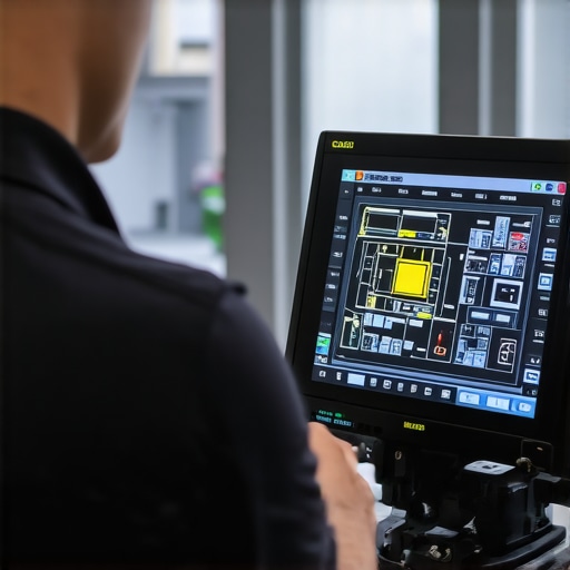 Advanced Transmission Diagnostic Tools in Use Technician using a high-tech diagnostic device on a modern car transmission