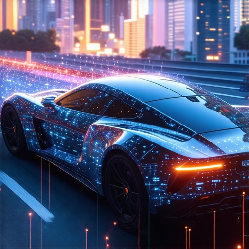 Advanced vehicle sensors interconnected with AI-driven diagnostic interfaces