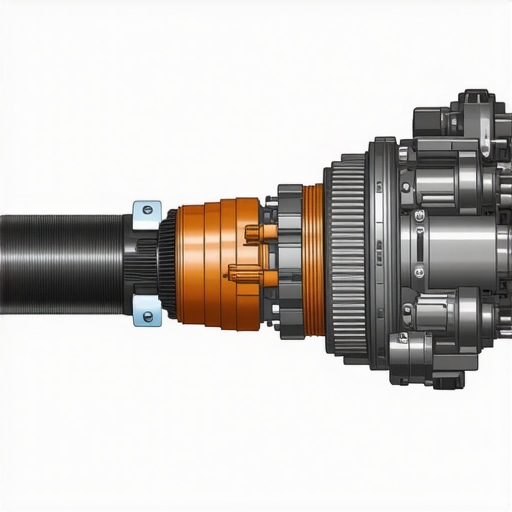 Diagram illustrating sensors and hydraulic channels within a automotive transmission.