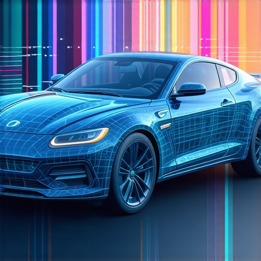 Close-up of a technician using an advanced diagnostic tool analyzing transmission data