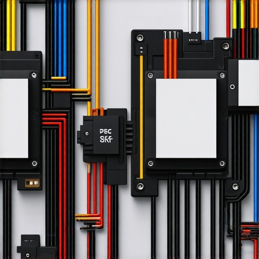 Automotive technician inspecting transmission sensors with diagnostic equipment