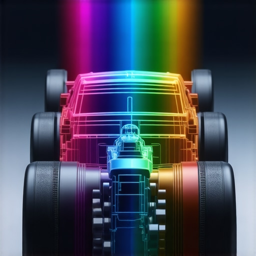 Digital twin of vehicle transmission system with real-time sensor data visualization.