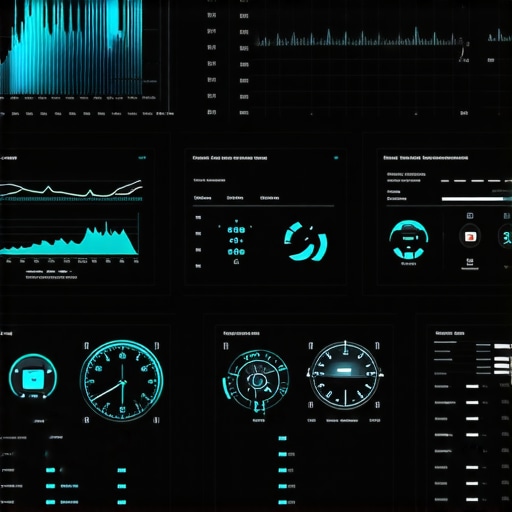 Illustration of vehicle sensors connected to a central diagnostic system demonstrating data integration.