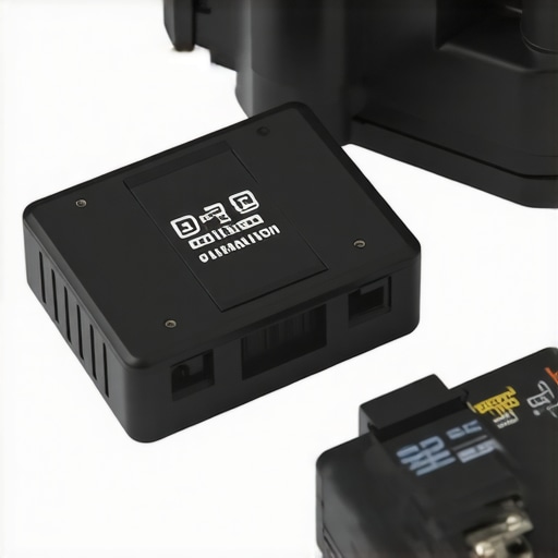 Detailed image of car transmission control unit connected to diagnostic equipment