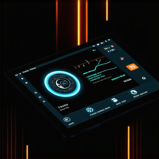 Advanced Digital Brake Diagnostics Interface Diagnostic tablet showing real-time ABS and EBD sensor data for a modern vehicle.