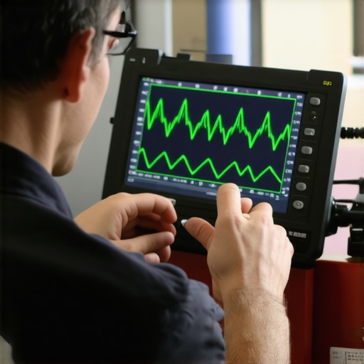 Advanced Oscilloscope Diagnostics for Automotive Electrical Systems Technician using an oscilloscope to diagnose vehicle electrical transients