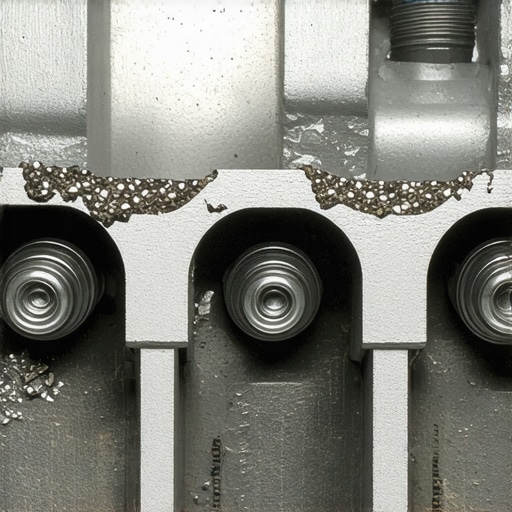 Analyzing Thread Galling on Engine Blocks Close-up of engine oil filter threads showing signs of mechanical galling and metal wear.