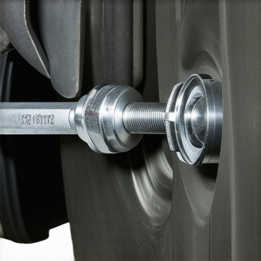 Calibrated Torque Wrench for Precision Hub Installation Mechanic using a torque wrench on a vehicle hub to ensure proper bearing preload.
