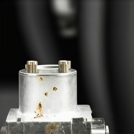 Corroded Fuel Pump Driver Module Diagnostic Close-up view of a failed fuel pump driver module showing severe housing corrosion.