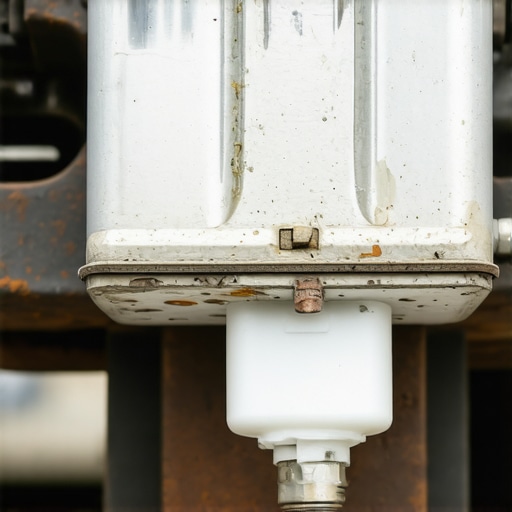 A severely corroded fuel pump driver module causing electrical signal failure.