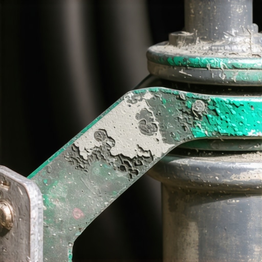 Corroded engine ground strap
