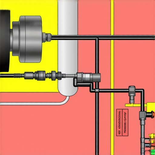 Diagram of a vehicle evaporative emission control system including canister and solenoids.