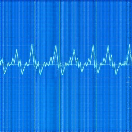 Diagnosing Alternator AC Ripple with an Oscilloscope A screen capture of an automotive oscilloscope showing AC ripple current interfering with vehicle electronics.