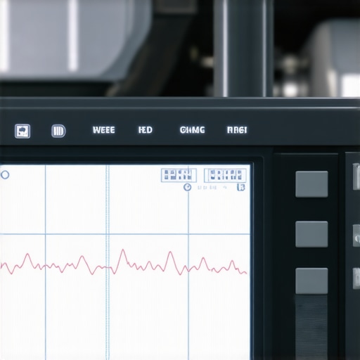 Digital Oscilloscope Diagnostic for Automotive Electrical Noise Oscilloscope wave showing PWM signal noise in car headlights.
