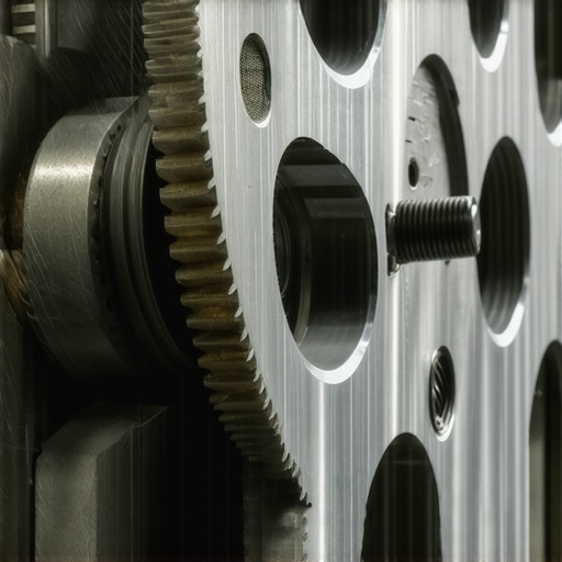 Detailed view of damaged planetary gears and worn thrust washers indicating internal transmission wear.