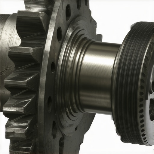 Worn automotive differential gears showing signs of excessive lash and metallic fatigue.