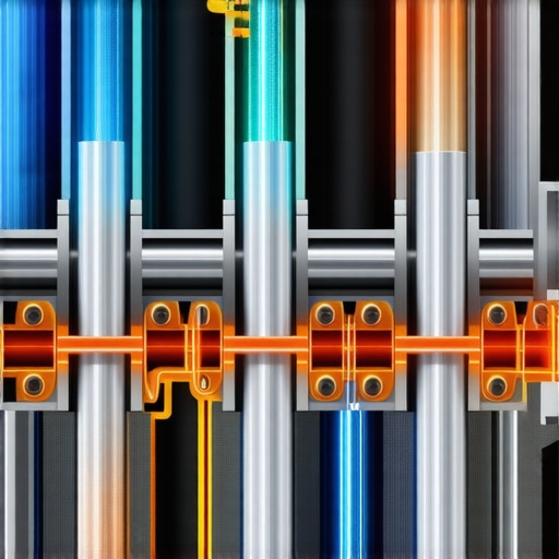 Detailed internal view of a transmission valve body illustrating complex hydraulic channels.