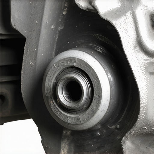 Inspecting Drivetrain Mounts for Mechanical Slop A cracked and worn engine mount which can cause a sensation of transmission delay.
