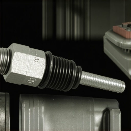 Inspecting a High-Pressure Fuel Rail Sensor Detailed view of a fuel rail pressure sensor used in modern vehicle diagnostics.