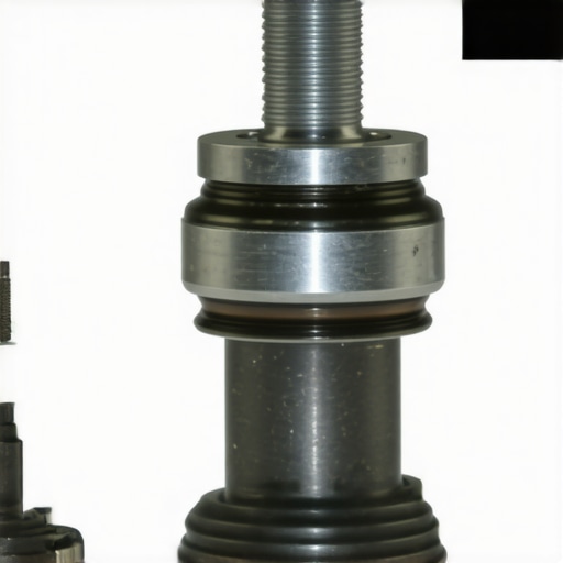 Internal Damage of a Failed CV Joint Close-up of worn internal CV joint bearings and raceways