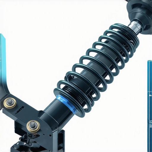 Internal Hydraulics of a Modern Strut Assembly Detailed diagram of the internal valving and hydraulic fluid paths inside an automotive shock absorber.