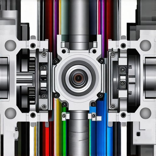 Internal view of a modern transmission valve body and solenoids Detailed view of transmission valve body showing solenoids and hydraulic paths
