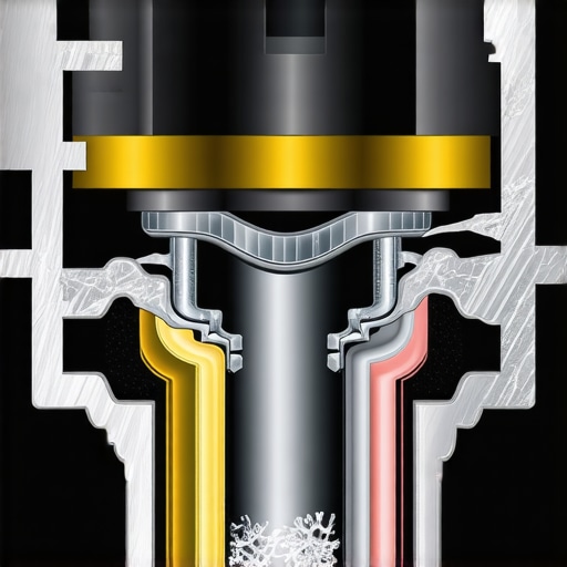 Internal view of a car transmission valve body showing the impact of cold weather on hydraulic seals.
