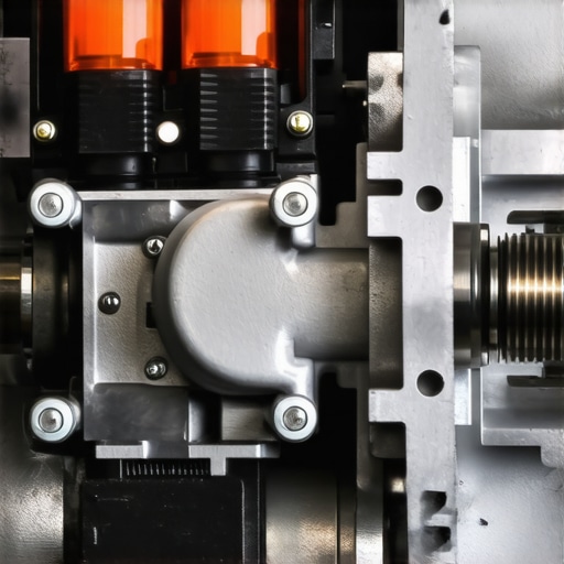 A close-up view of the internal electronic solenoids and hydraulic channels within a vehicle's transmission valve body.