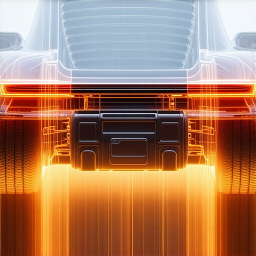 A 3D visualization showing how electronic stability systems apply rear brakes during cornering.