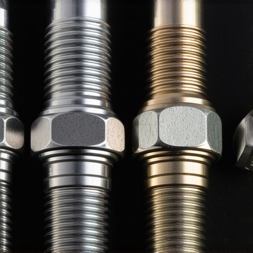 New vs Worn Spark Plug Comparison Close-up comparison of a clean new spark plug and a fouled, eroded used spark plug showing gap growth.