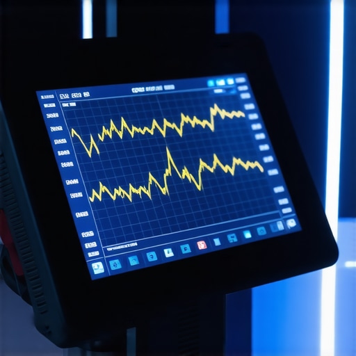 Professional TPMS Diagnostic Interface A technician using a high-end scan tool to verify tire pressure sensor frequencies and battery health.