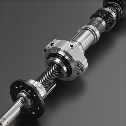 A technical cutaway view of a vehicle steering rack showing internal hydraulic seals and valves.