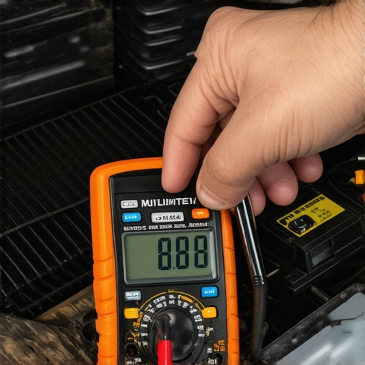 Testing Coolant for Electrolysis with a Multimeter Mechanic testing engine coolant voltage to check for chemical electrolysis and corrosion