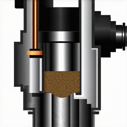 VVT Solenoid Internal Wear Patterns Technical illustration of a clogged VVT solenoid causing engine vibration at idle.